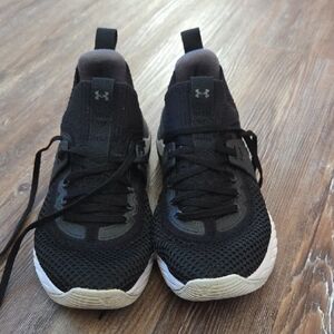 Under Armour Project Rock Black Mesh Athletic Shoes